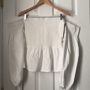 Vetiver off the shoulder top